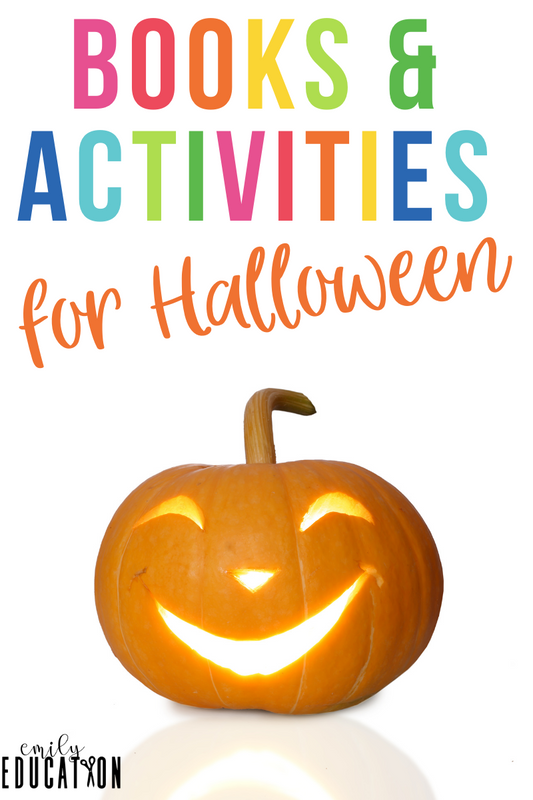 Books and Activities for Halloween includes book studies and crafts to make learning fun