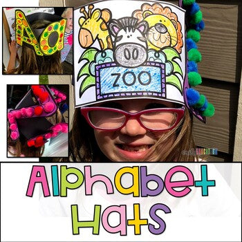 Alphabet Activities | Hats | Letters A-Z