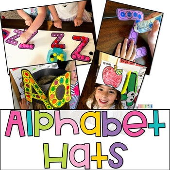 Alphabet Activities | Hats | Letters A-Z