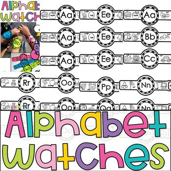 Alphabet Activities | Watches