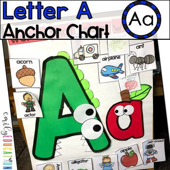 Alphabet Anchor Chart | Letter A