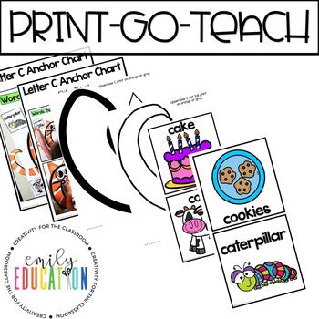 Alphabet Anchor Chart | Letter C