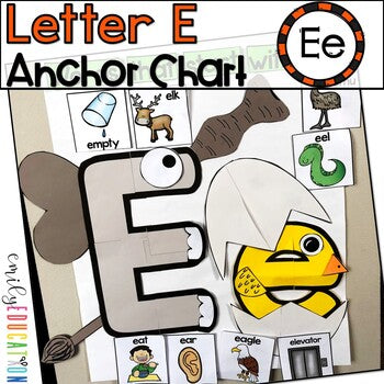 Alphabet Anchor Chart | Letter E