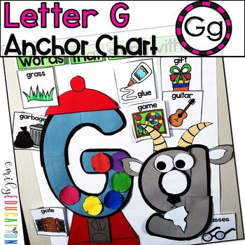 Alphabet Anchor Chart | Letter G