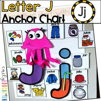 Alphabet Anchor Chart | Letter J