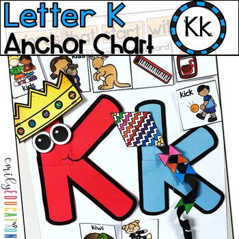 Alphabet Anchor Chart | Letter K