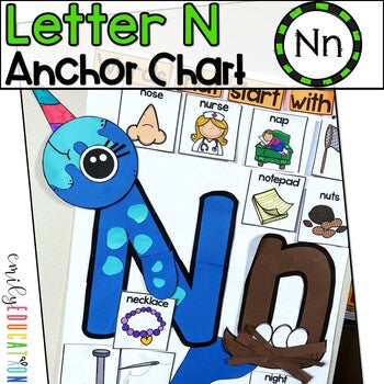 Alphabet Anchor Chart | Letter N