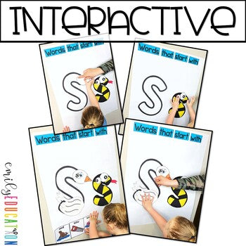 Alphabet Anchor Chart | Letter S