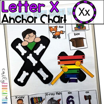 Alphabet Anchor Chart | Letter X