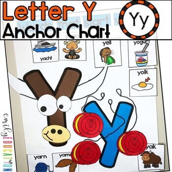 Alphabet Anchor Chart | Letter Y