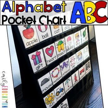 Alphabet Pocket Chart Cards