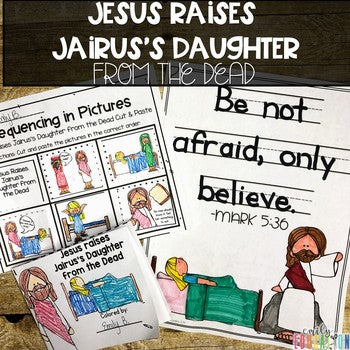 Bible Stories: Jesus Raises Jairus's Daughter from the Dead