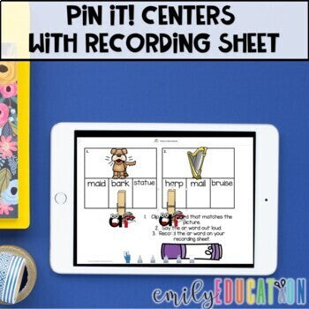 R-Controlled Vowels | ar, or ,ore | Activities | Seesaw and Google