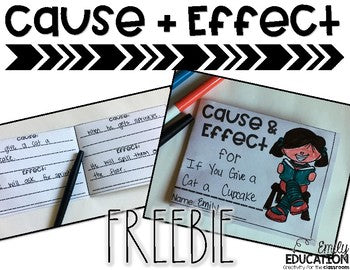 Cause and Effect FREEBIE!