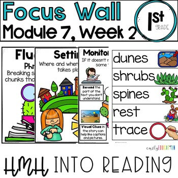 HMH Into Reading | 1st Grade | Focus Wall Posters Module 7, Week 2