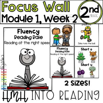 HMH Into Reading | 2nd Grade | Focus Wall Posters Module 1, Week 2