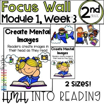 HMH Into Reading | 2nd Grade | Focus Wall Posters Module 1, Week 3