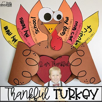 I am Thankful for Turkey Craft