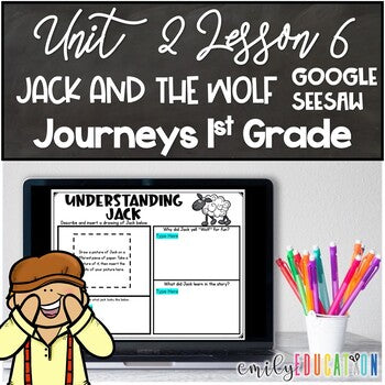 Jack and the Wolf Journeys 1st Grade Unit 2 Lesson 6 Google Seesaw