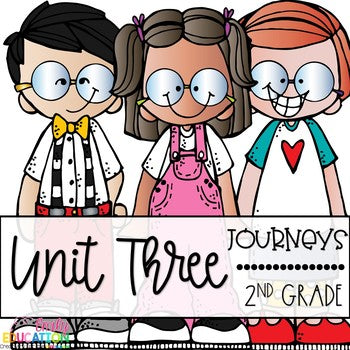 Journeys Unit 3 Bundle 2nd Grade Supplement Activities