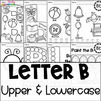 Letter B Worksheets