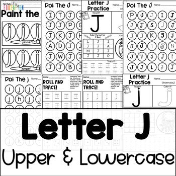 Letter J Worksheets