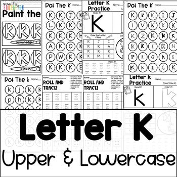 Letter K Worksheets