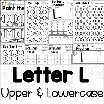 Letter L Worksheets