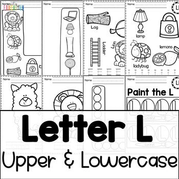 Letter L Worksheets