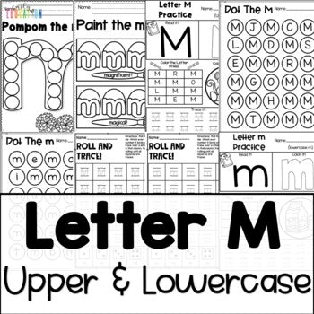 Letter M Worksheets