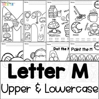 Letter M Worksheets