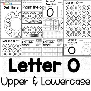 Letter O Worksheets