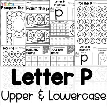 Letter P Worksheets