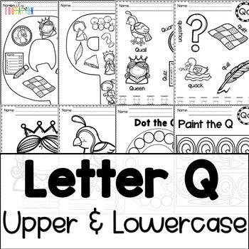 Letter Q Worksheets