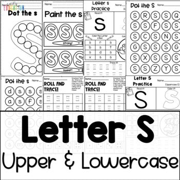 Letter S Worksheets