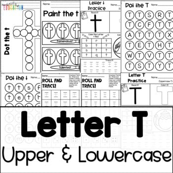 Letter T Worksheets