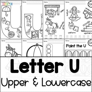 Letter U Worksheets