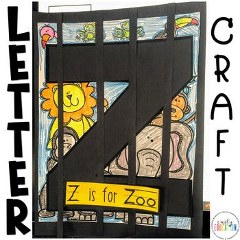 Letter Z Craft Activity