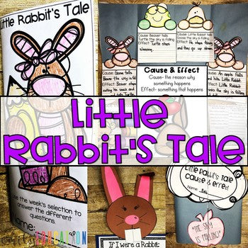 Little Rabbit's Tale Journeys 1st Grade Supplement Activities Lesson 20