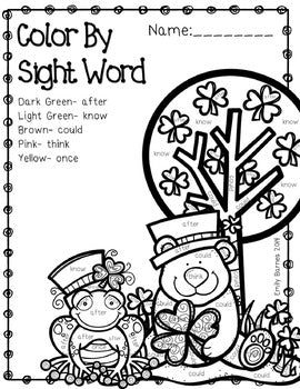 Low Prep St. Patrick's Day Activities for Reading and Math