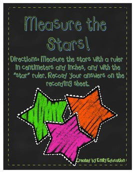 Measure the Stars Math Center