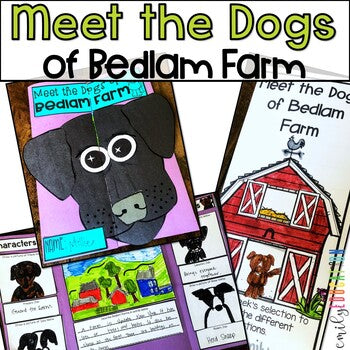 Meet the Dogs of Bedlam Farm Comprehension Craft Activity and Tri-fold