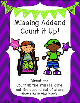 Missing Addends Centers {Addition}