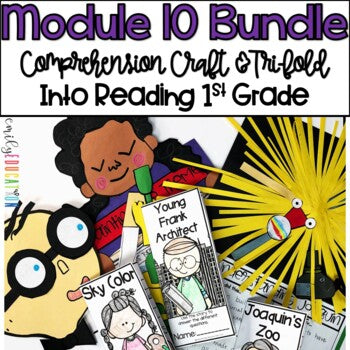 Module 10 | Comprehension Craft & Tri-fold Bundle | 1st Grade | HMH Into Reading