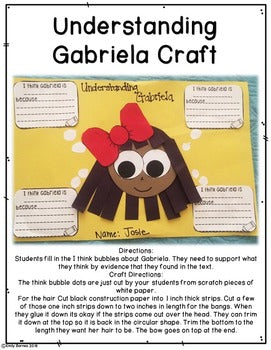 My Name is Gabriela Activities Journeys 2nd Grade Lesson 18 Unit 4