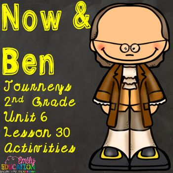 Now and Ben Supplement Activities 2nd Grade Lesson 30