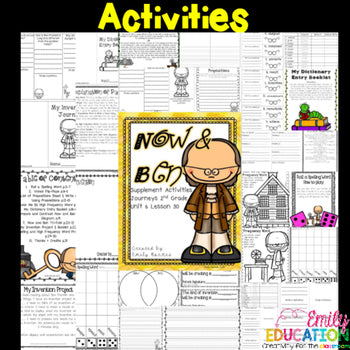 Now and Ben Supplement Activities 2nd Grade Lesson 30