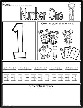 Number Practice 1-10