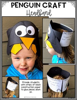 Penguin Craft Headband Free