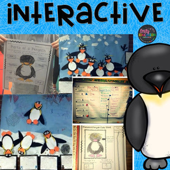 Penguins A Non-fiction Penguin Unit - Common Core Aligned